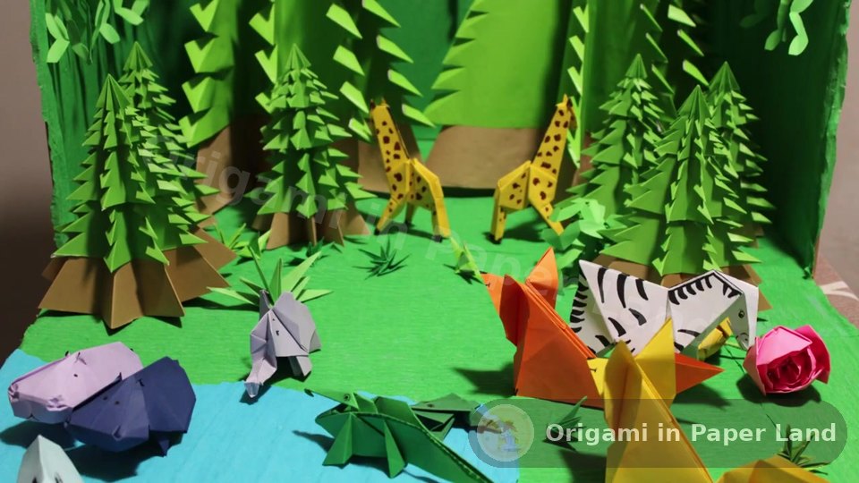 The origamis are alive!